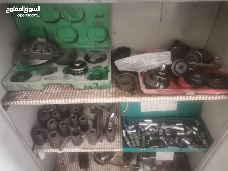 عدة محطه بناشر وغسيل سيارات للبيع