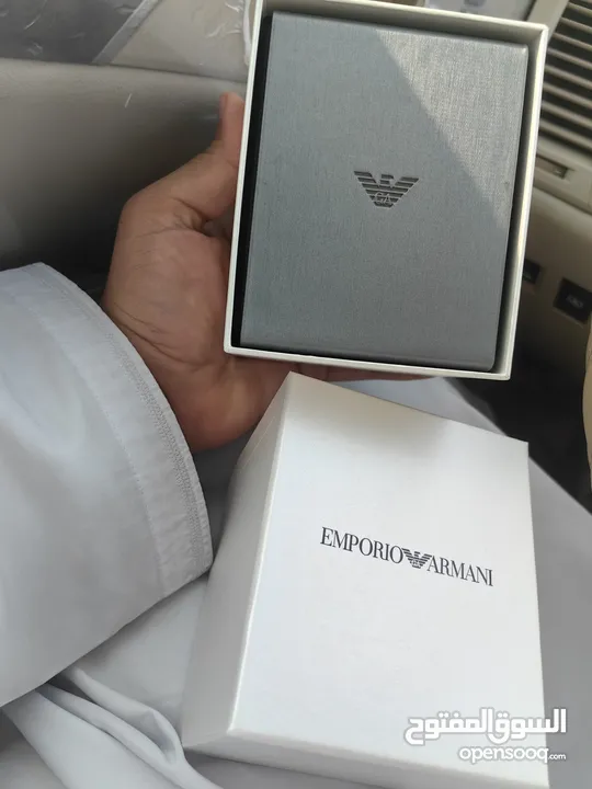 ساعة أمبوريو آرماني الأصلية.Emporio Armani Analog, Stainless Steel Band, AR11432, Rose Gold-Black