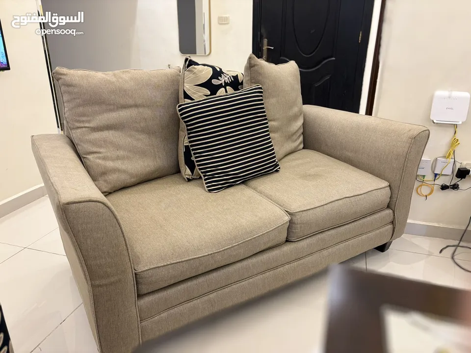 طقم كنب  اشلي (ميداس )