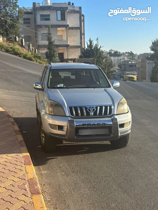 سياره برادو فحص 4 جيد مرخصه لسنه 2026 /4 تامين شامل