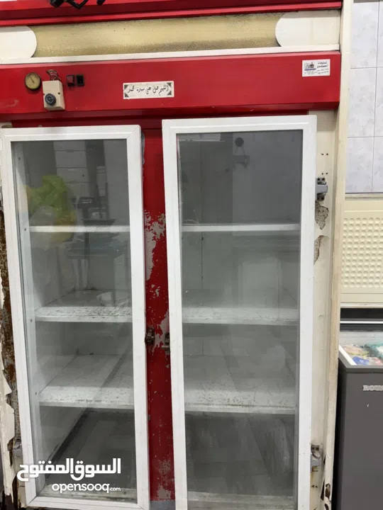 ثلاجة عرض سمك  فريزر عرض مجمدات  للبيع