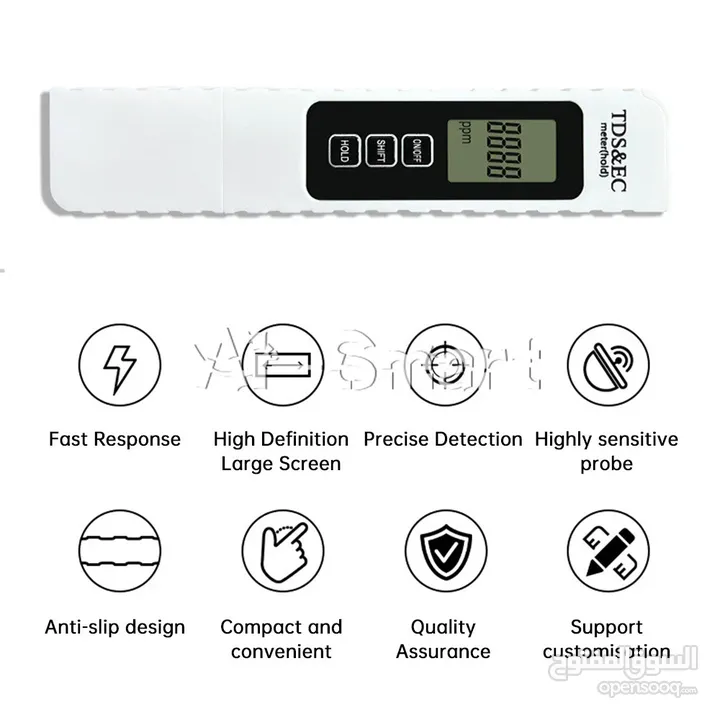 Water Quality Detection Pen Household Drinking Water TDS / EC / TEMP Test Meter - 20 JD