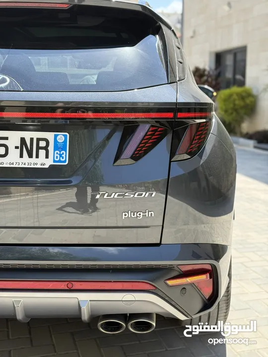 هونداي توسان NLine ترخيص 2022 محرك 1600 هايبرد plug in/يقطع على الشحنه 52 كيلو متر