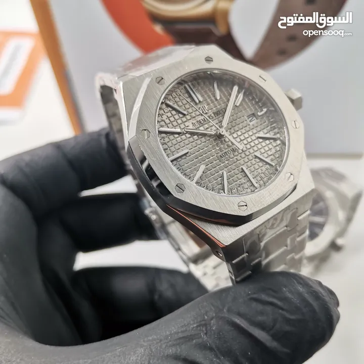 مجموعه من الساعات الباتيك فليب  اتوماتيك نسخة سوبر ماستر.... عالية الجودة مكينة مكشوف  رقم شصيه