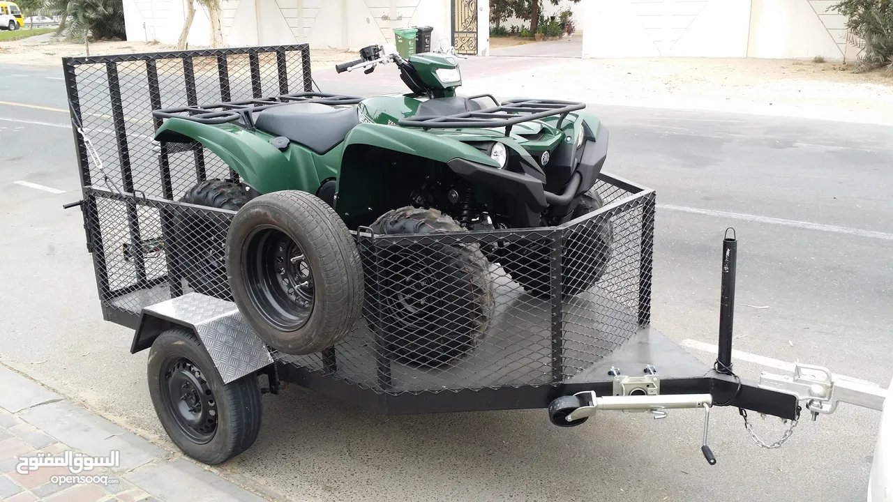 Trailer for quad bikes (Polaris-RZR) or Motorcycles (Motocross-Harley)