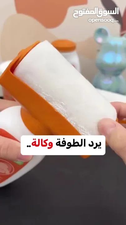 رول الدهان المنزلي 2 في 1 لتغطية عيوب الجدران بدون اجراءات غلط معقدة حجم العبوة 500 غم مقاوم للماء