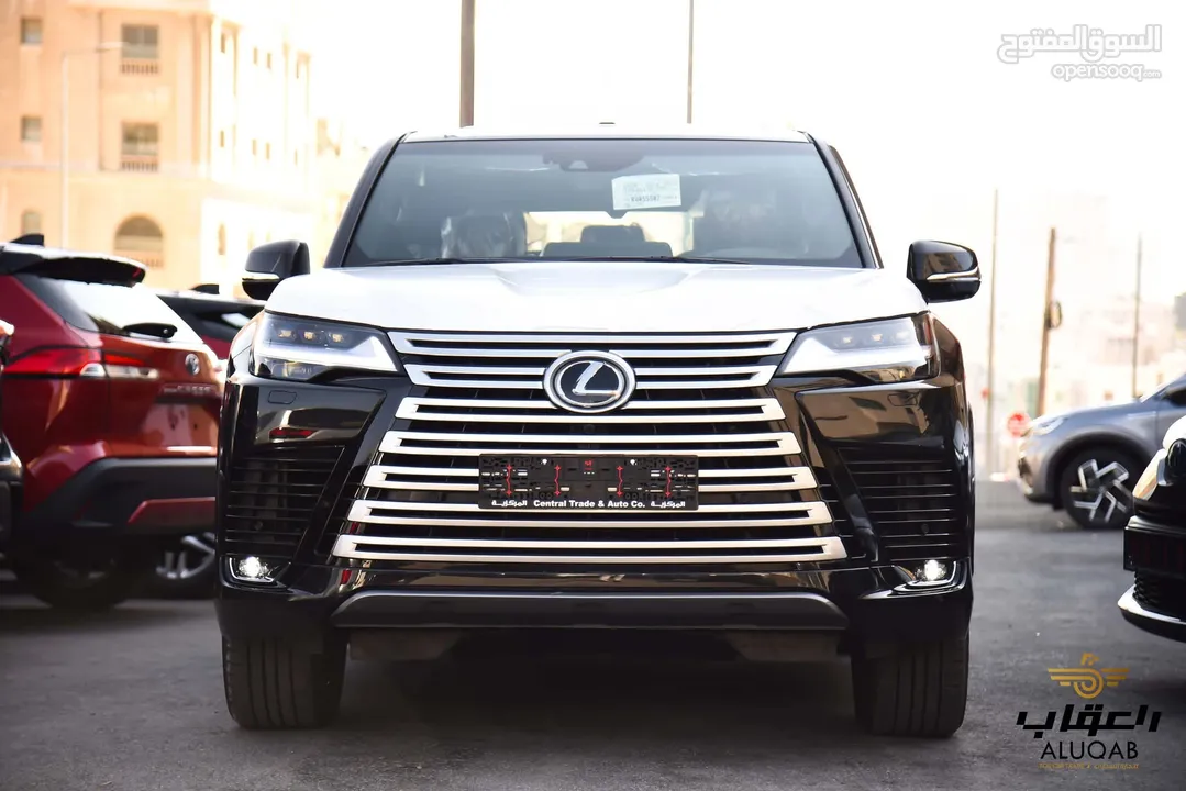 لكزس LX600 2024 وارد الوكيل عداد زيرو فاخرة لون اسود مميز