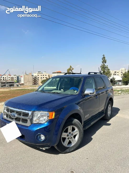 فورد اسكيب 2008 لون ازرق بالصلاة على النبي مصروف البنزين أقل من عادي صيانة دائمة كاوشوك حالته متوسطه