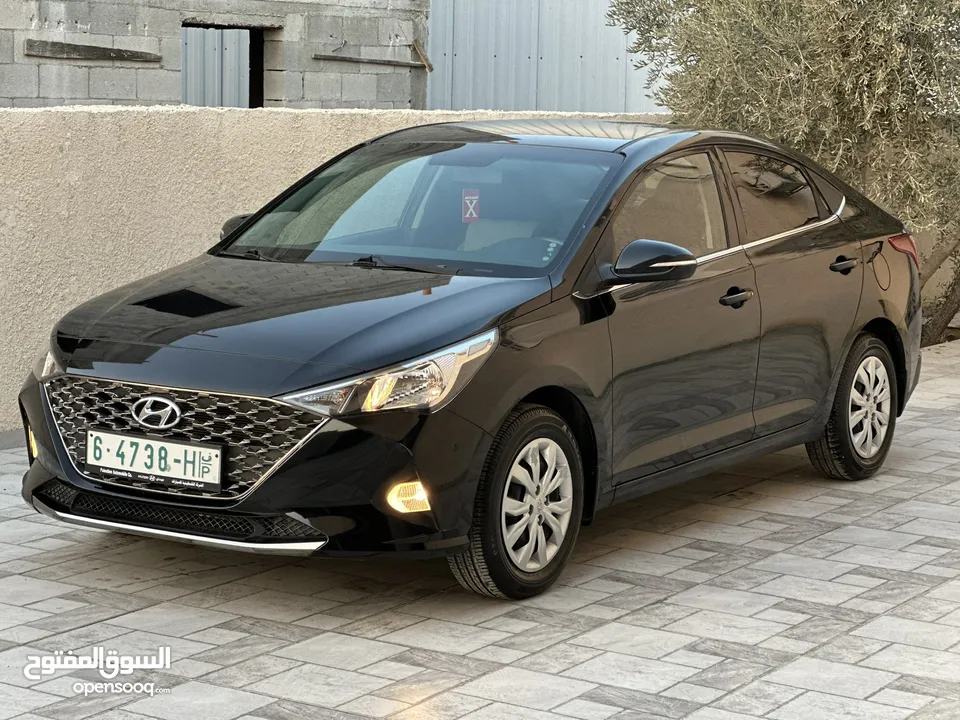 هونداي اكسنت ترخيص 2022 جير اتماتيك ماطور 1600 بنزين