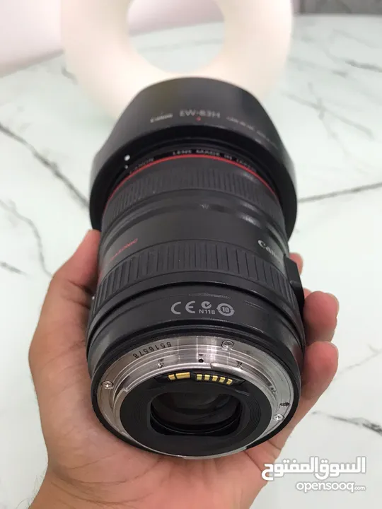 عدسة كانون للبيع  Canon EF 24-105mm f/4 L