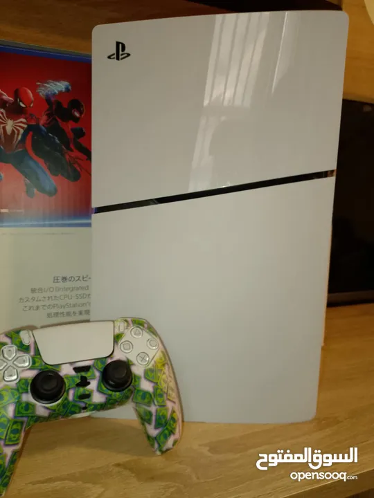 قابل للتفاوض شيء بسيط PlayStation 5 Slim بحاله الوكاله استخدام 5اشهر