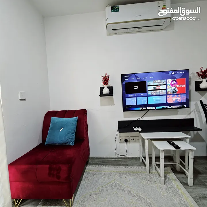 غرفة وصالة مفروشة للإيجار في اربيل - Furnished apartment for rent in Erbil