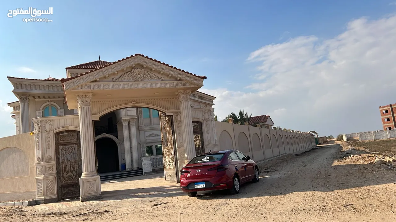 قصر للبيع في الريف الاوروبي طريق مصر اسكندريه الصحراوي