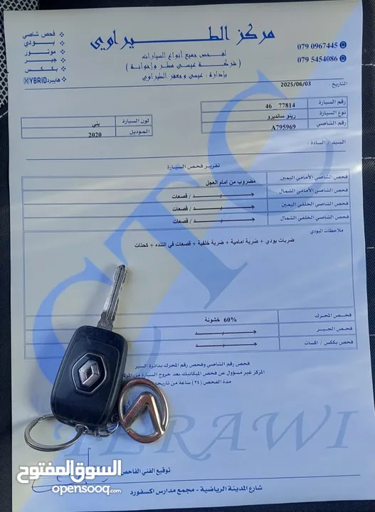 رينو سانديرو 2020 بحالة الشركة