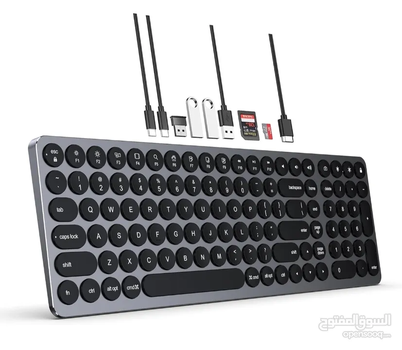 كيبورد سعرو بالموقع 159 دولار KOLUDE KD-K1 All in One Keyboard Hub