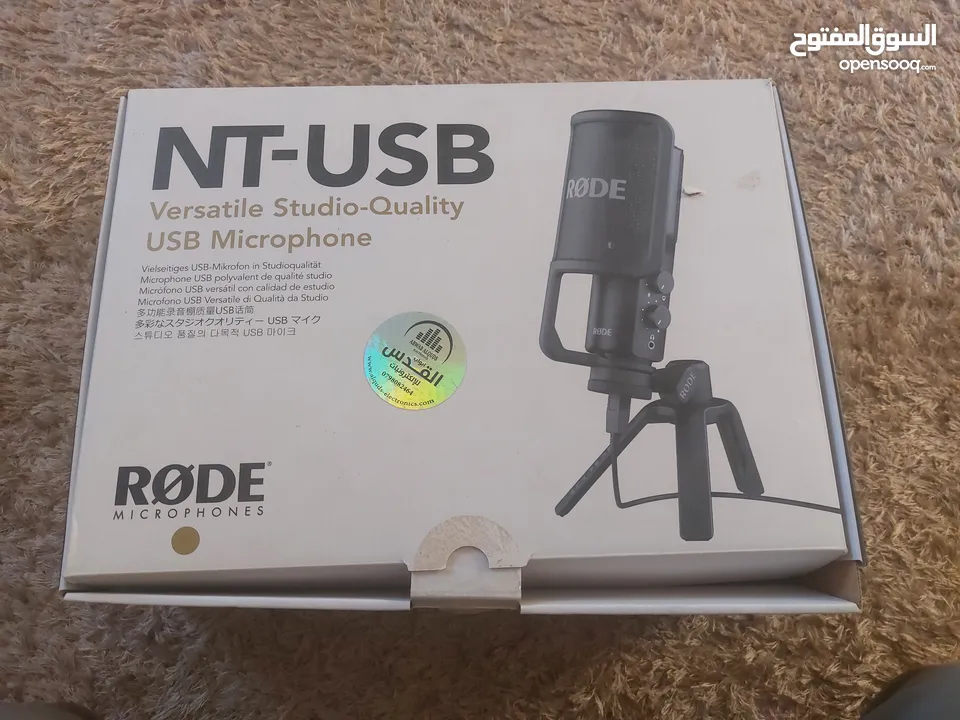 مايك RODE NT-USB استعمال لا يذكر
