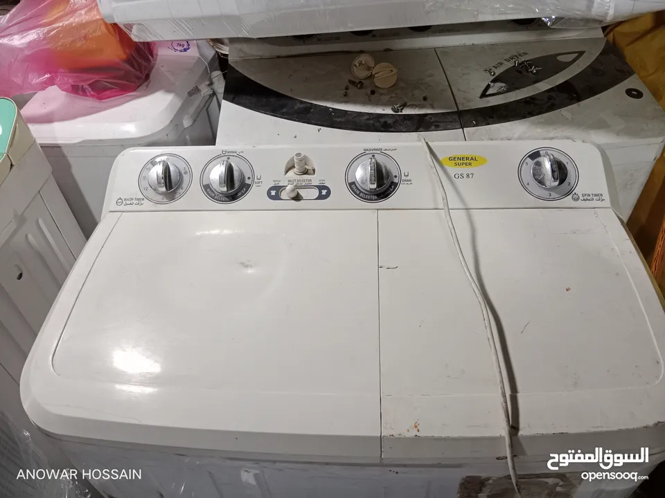 Manual washing machine, LG,Samsung, Dora,General Super,HAAM,Frisher,Dansat,etc.