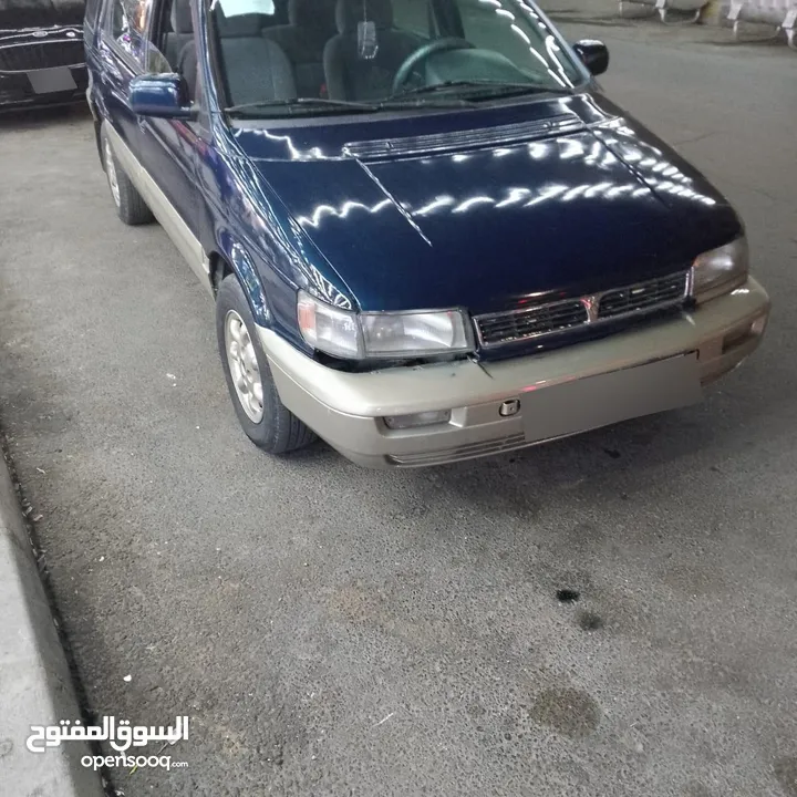 سياره هونداي سنتامو عائليه للبيع مديل 1996 بحاله ممتازه غرفه ممتازه