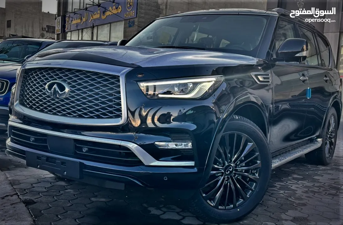 انفينيتي QX80 اعلى صنف موديل 2023 عداد صفر وارد وكفالة الشركة