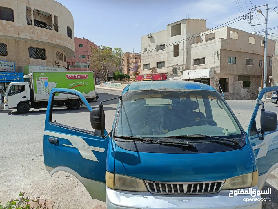 باص بريجو بحالة جيدة منتهي الترخيص 7 اشهر  خالي قص قلبان معو اوكي الترخيص يلزمو صيانة خفيفة