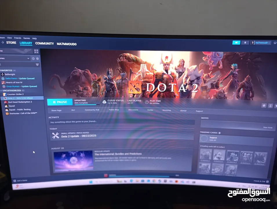 PC gaming استعمل شهرين