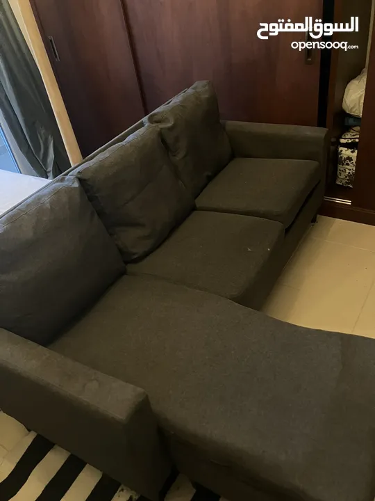 Homebox 3 seater large sofa used