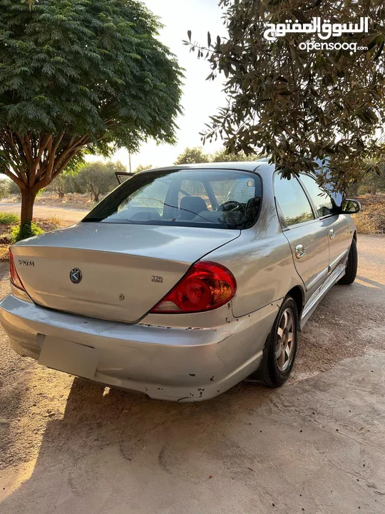 كيا سبكترا 2001 Mr اعلى صنف جير عادي للبيع  مرخصة سنة كاملة ماتور 1500cc  كوشوك جديد