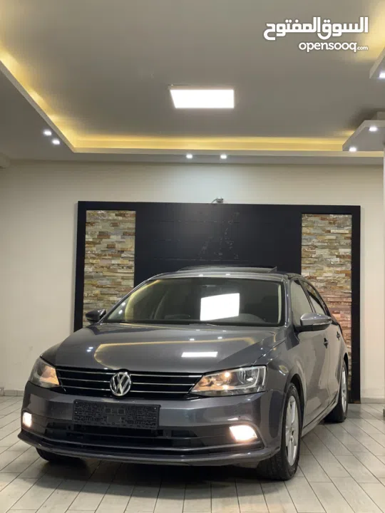 فولكسفاجن جيتا 2016 بنزين اوتمات للبيع بحالة الشركة