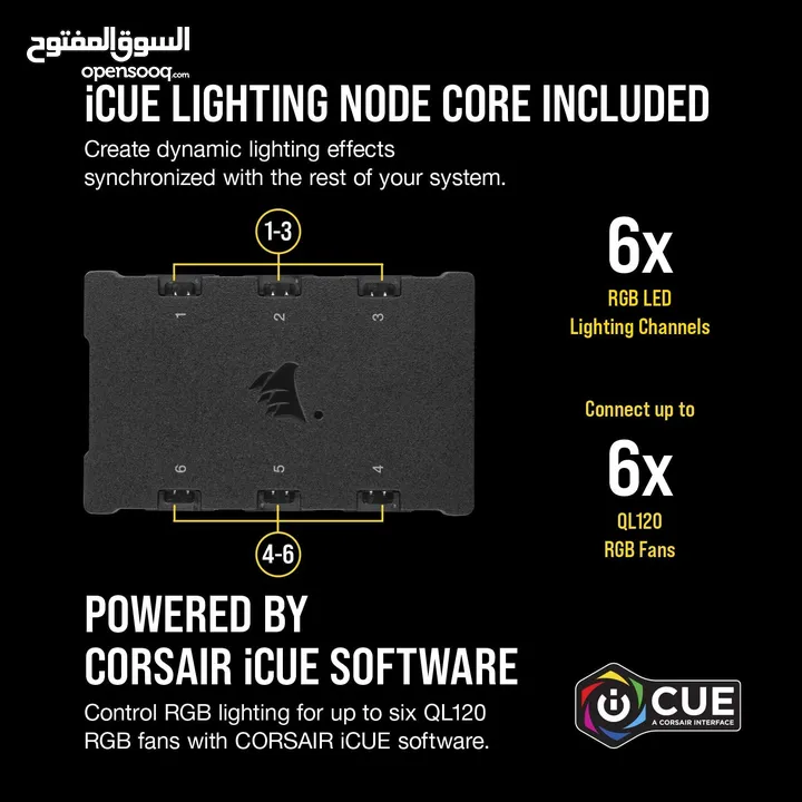 Corsair QL Series, iCUE QL120 RGB