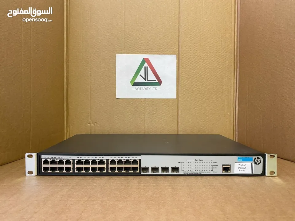 عده موديلات Cisco  POE 24port