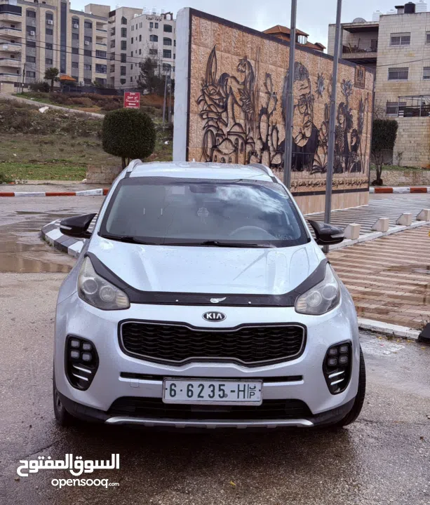 كيا سبورتاج 2017 جي تي لاين فل الفل دفع رباعي فحص ممتاز بسعررررررررر ممتاز