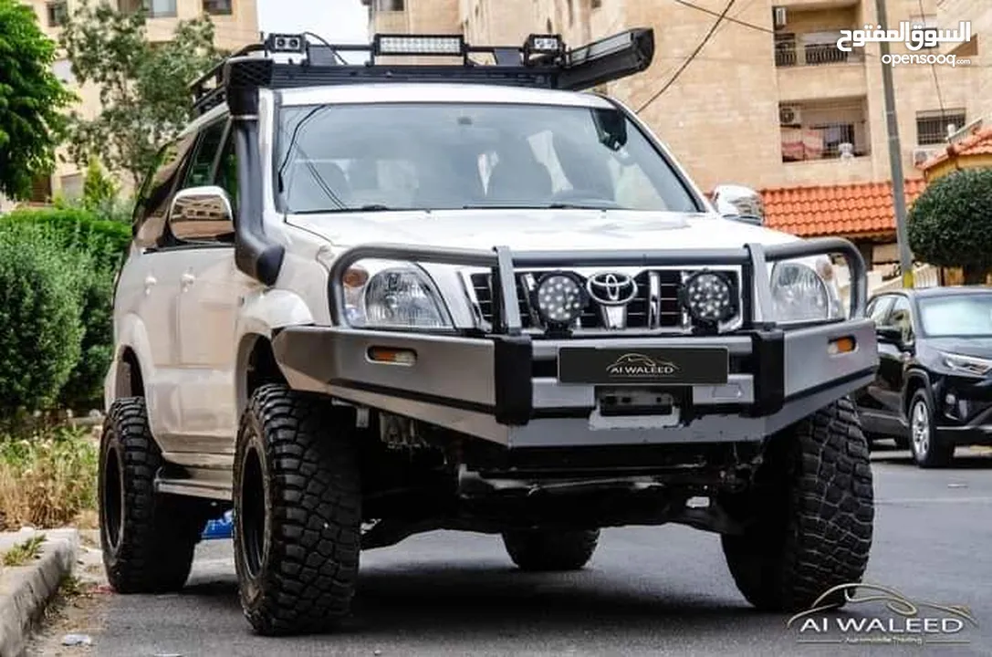 تويوتا برادو vx 4000cc للبيع المستعجل او البدل على سلفرادو 2007 او جيب شيروكي 2000