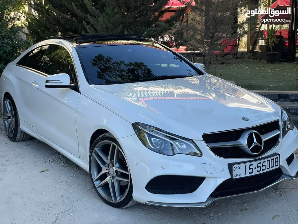 مرسيدس e 200 coupe غير مجمركة