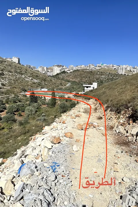 ارض في تل / العمدان