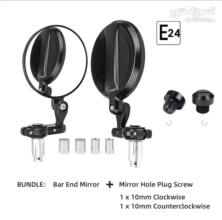 Bar End Mirrors for motorcycle