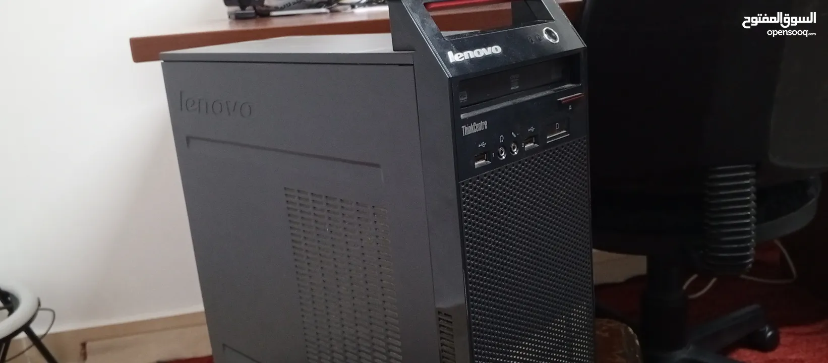جهاز كمبيوتر من نوع Lenovo .جهاز محالة جيدا جداً. ،Intel(R) Core(TM) i3-4130 CPU @3.40GHz  RAM(8)