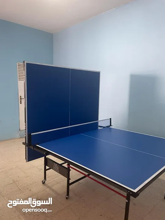 طاولة تنس هندي مميزة جدا جديد بالكرتونه
