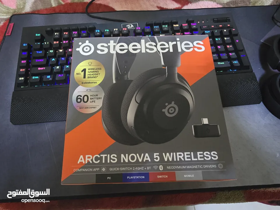 arctis nova 5 استعمال اقل من 10 ساعات