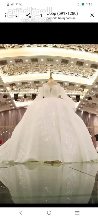فساتين زفاف للبيع مستخدم نضيف 30 فستان السعر النهائي من 350