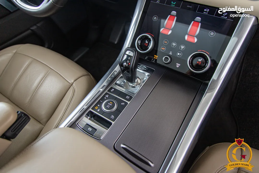 Range Rover Sport 2021 Hse Plug in hybrid  Black edition    السيارة وارد المانيا