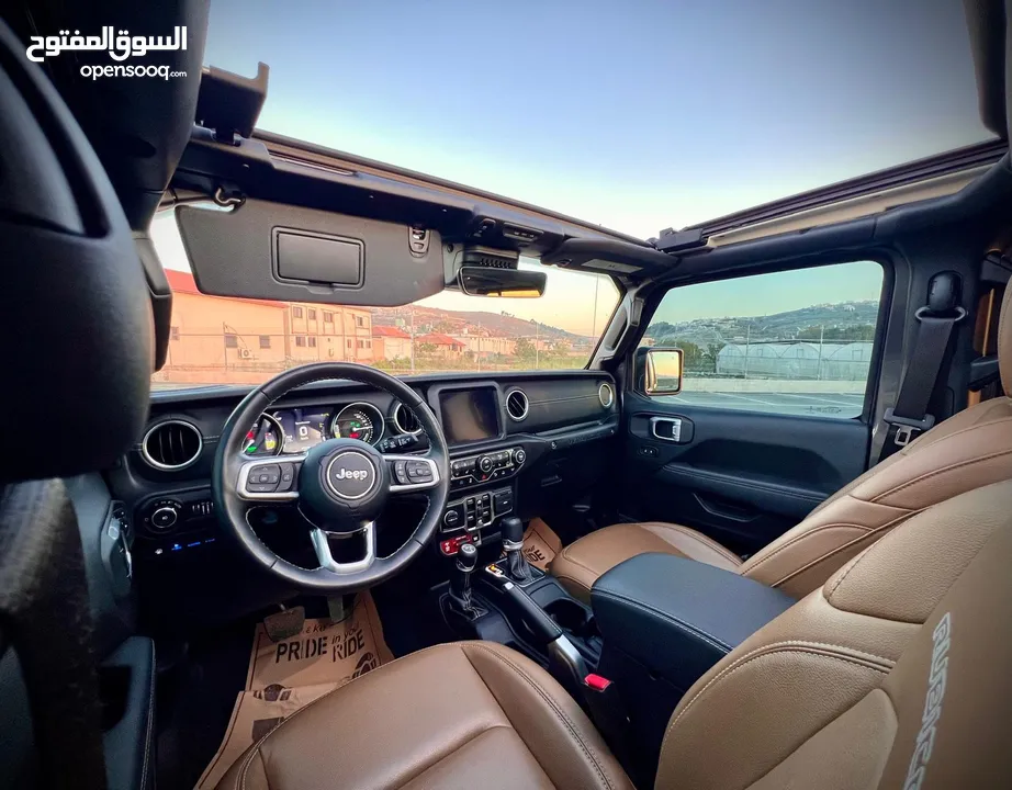 ‏  JEEP WRANGLER RUBICON Hybrid Plug IN Full  جيب روبيكون الجديد هايبرد كهرباء+ بنزين 2022-