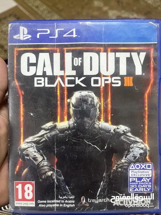 سي دي بلاك اوبس 3 - COD Black ops 3  Playstation 4 CD