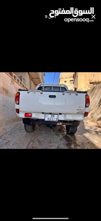 بكم متسوبيشي L200 2013 ماتور 2500 تيربو بحالة الوكالة تب نظافة البكم أجمل من الصور