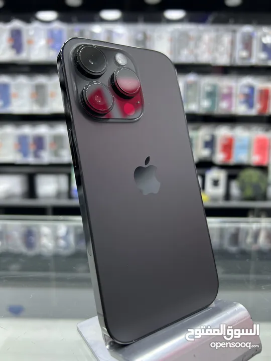 iPhone 14 Pro ( 512 GB ) ايفون 14 برو مستعمل بحالة الوكالة وارد امريكا E-Sim غير مشفر