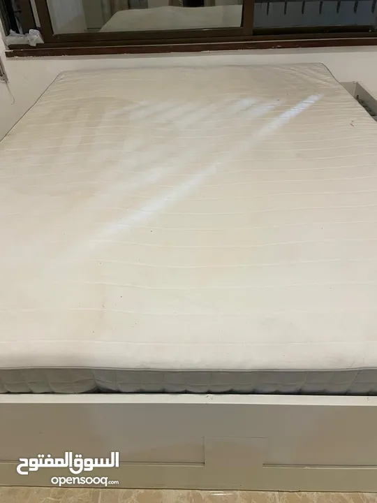 سرير شبابي طابقين علوي سرير وسفلي مكتب ايكيا