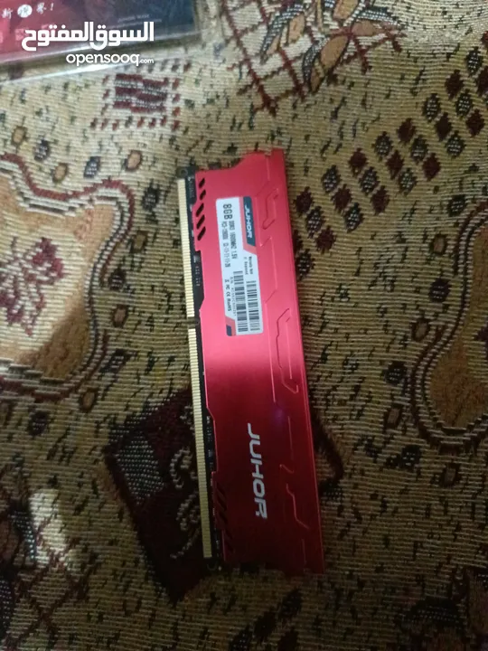 قطعه رام 8GB DDR3 غير مستعمل قابل لا بدل بي 8GB DDR4  قابل لا التفاوض