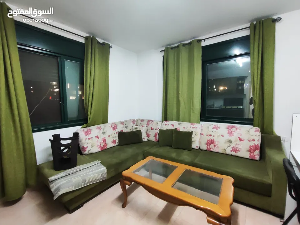 استديو مفروش للإيجار في عين مصباح – قرب بنك فلسطين المركزي