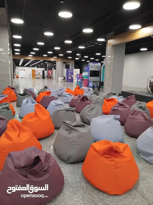 بف beanbags في بيتنا و لكل مكان