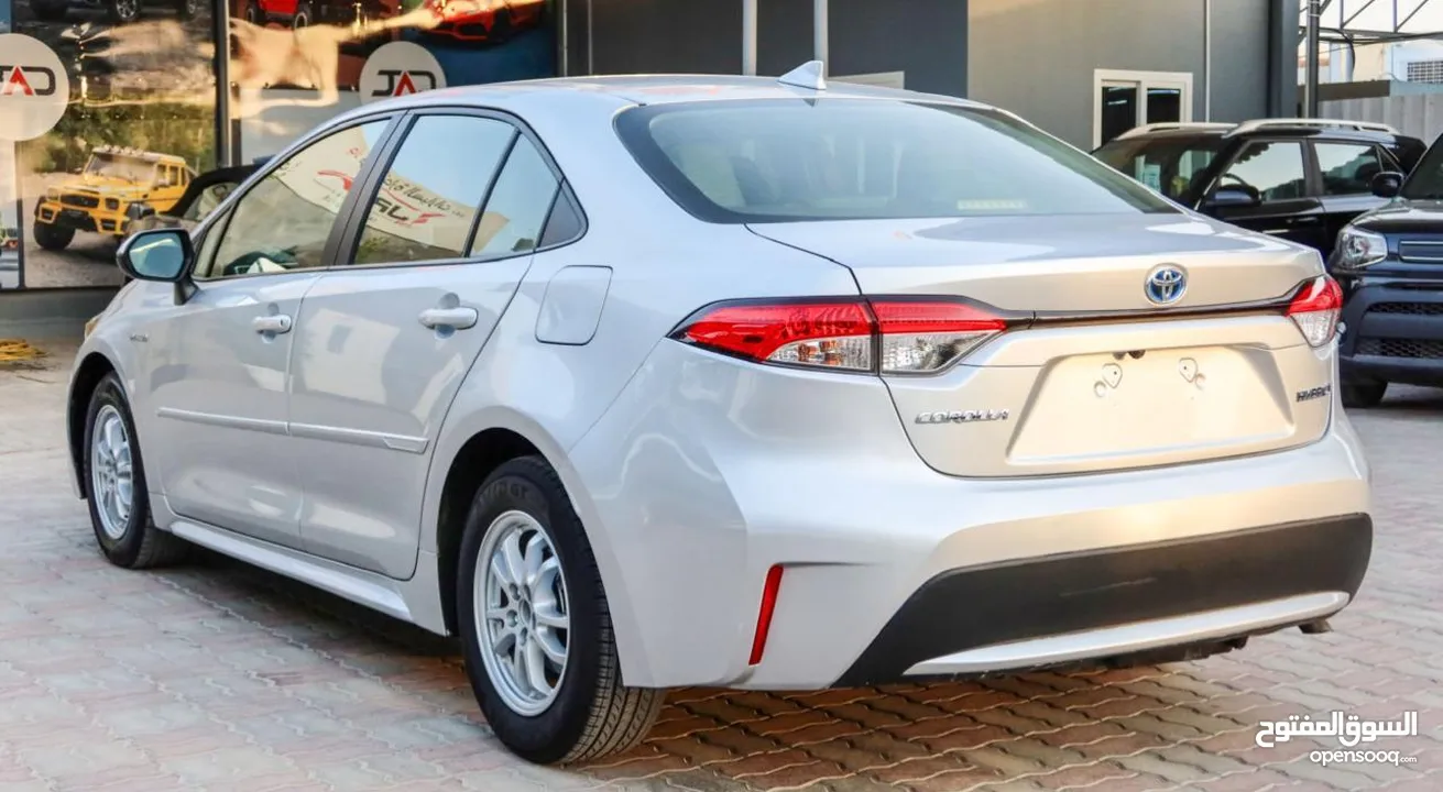 تويوتا كارولا هايبرد 2021 بحالة الوكالة Toyota corolla