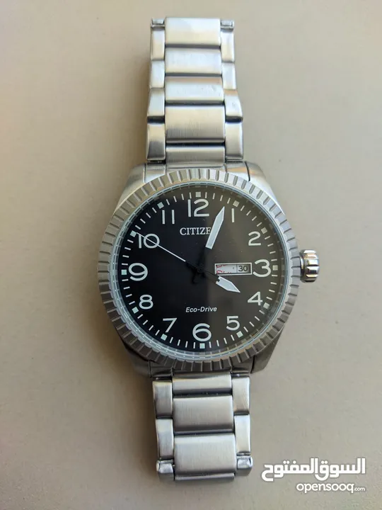 ساعة Citizen Eco Drive بالطاقة الضوئية